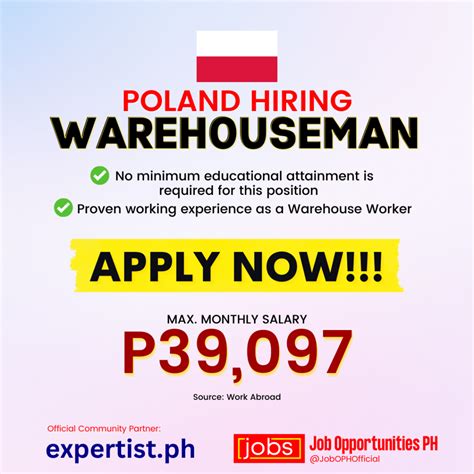 Poland, Philippines Work, Jobs in POEA .